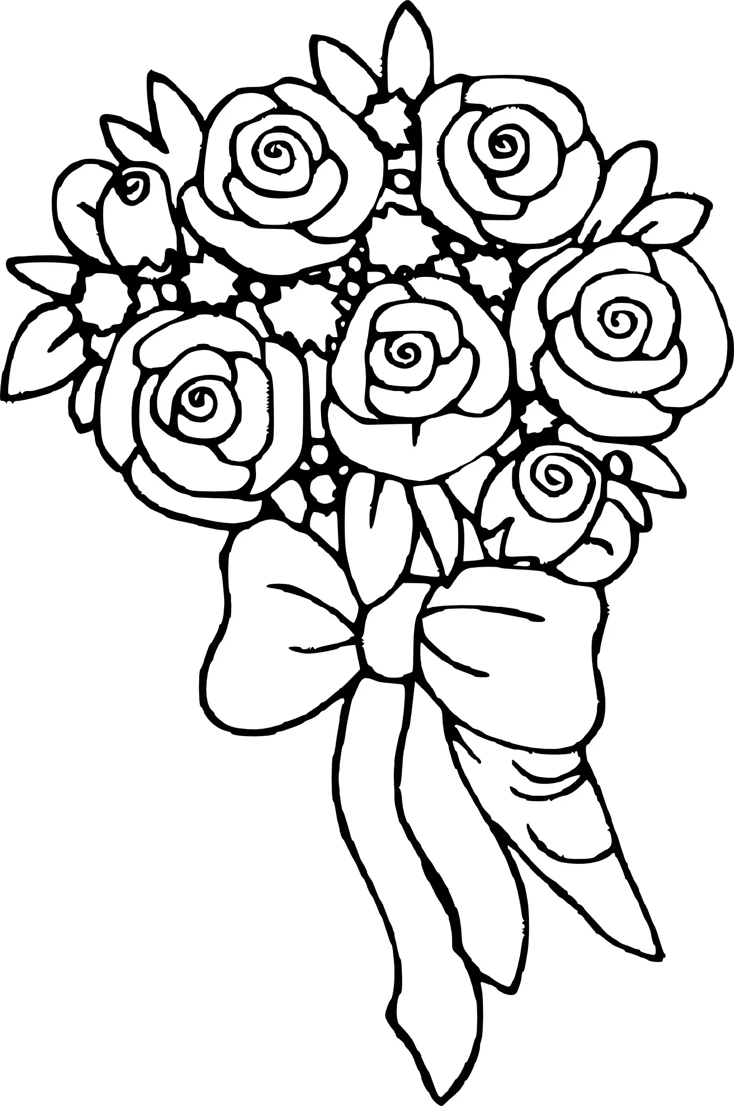 Rose Coloring Pages – 016