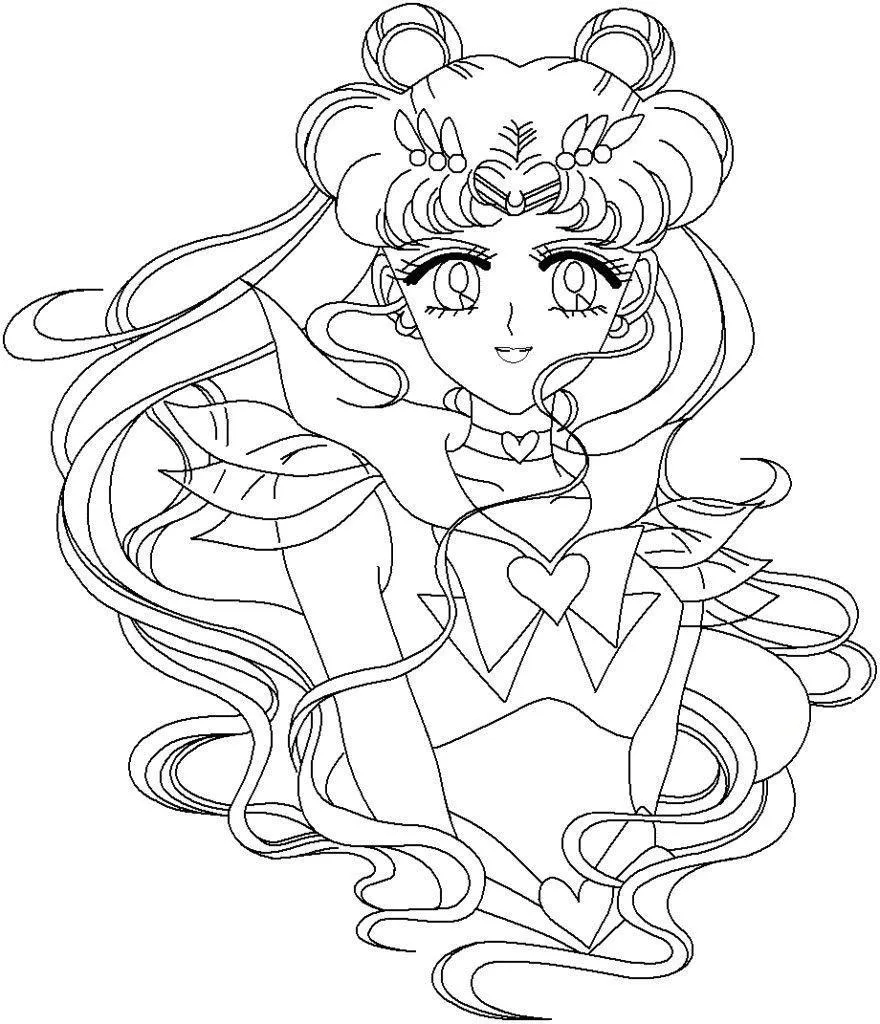 Sailor Moon Coloring Pages – 002