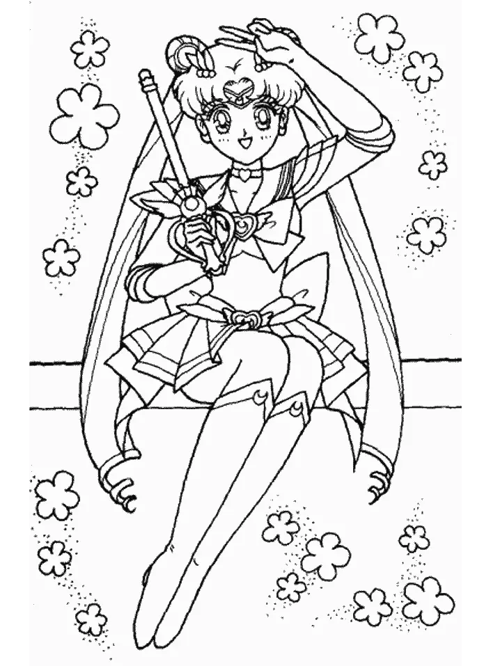 Sailor Moon Coloring Pages – 005