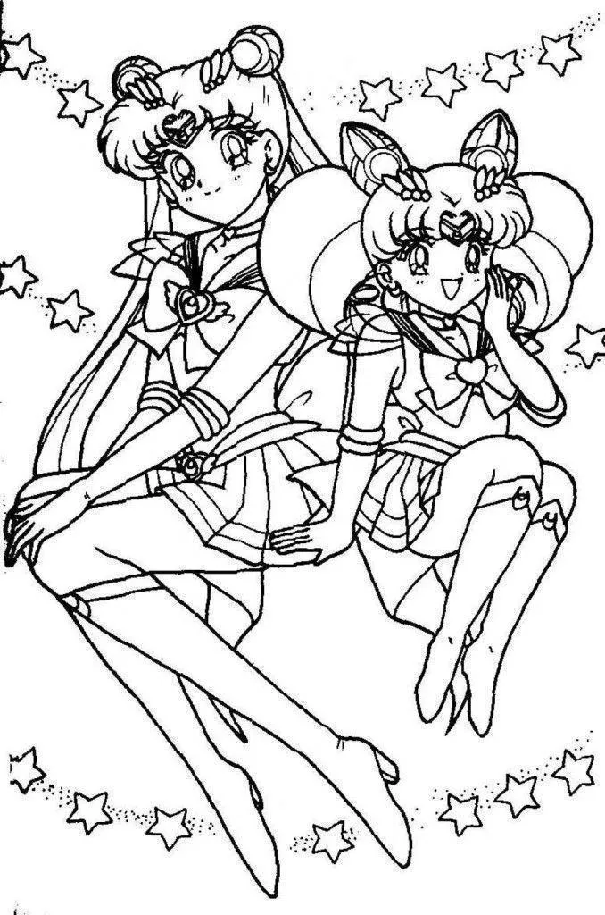 Sailor Moon Coloring Pages – 009