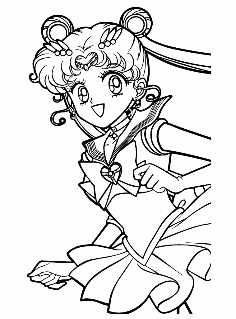 Sailor Moon Coloring Pages – 018