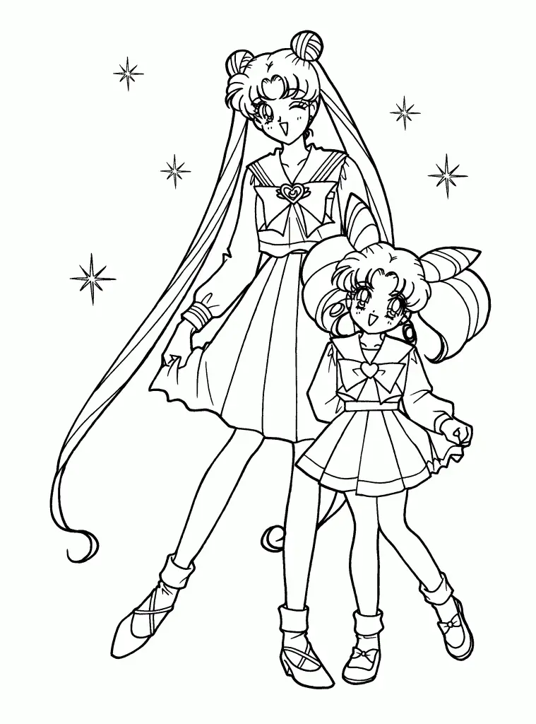 Sailor Moon Coloring Pages – 019