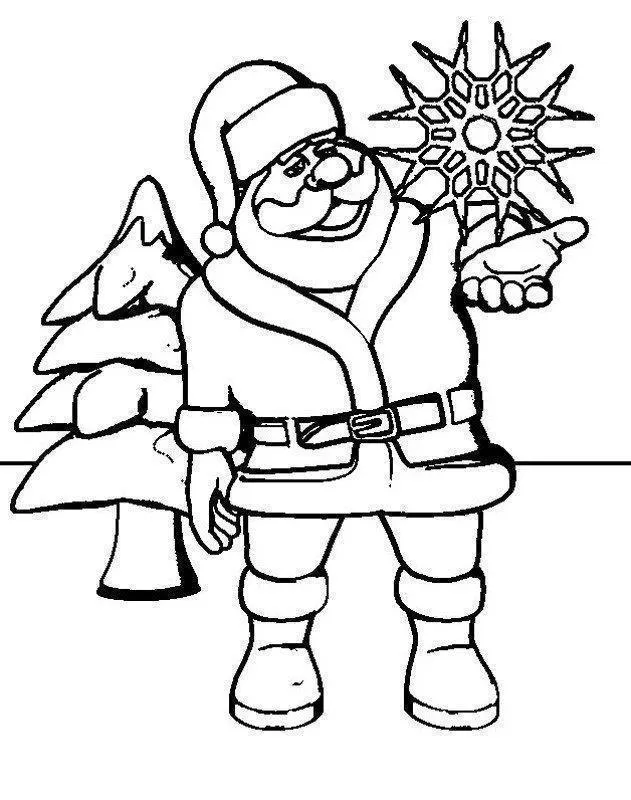 Santa Claus Coloring Pages – 004
