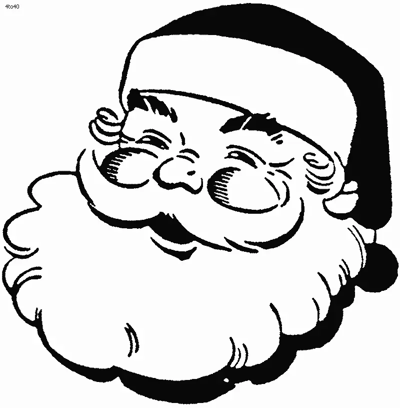 Santa Claus Coloring Pages – 009