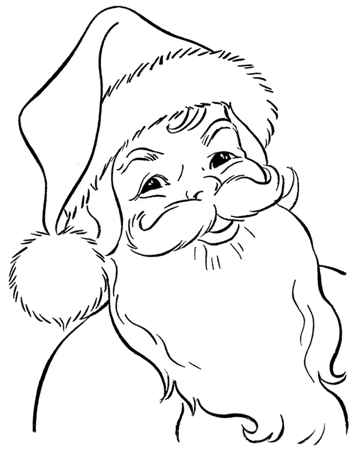 Santa Claus Coloring Pages – 011