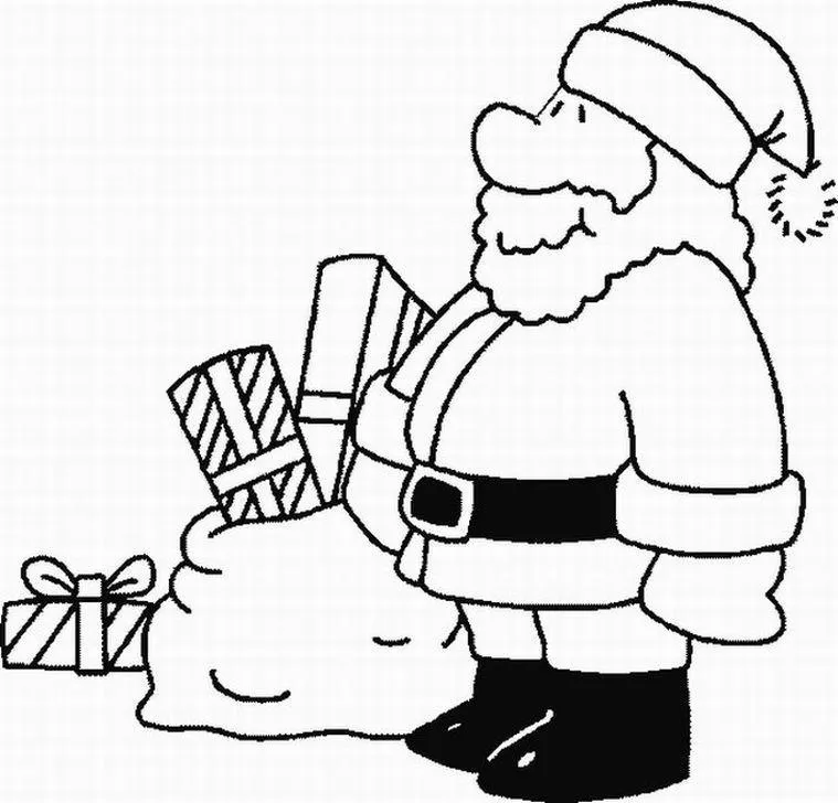 Santa Claus Coloring Pages – 019