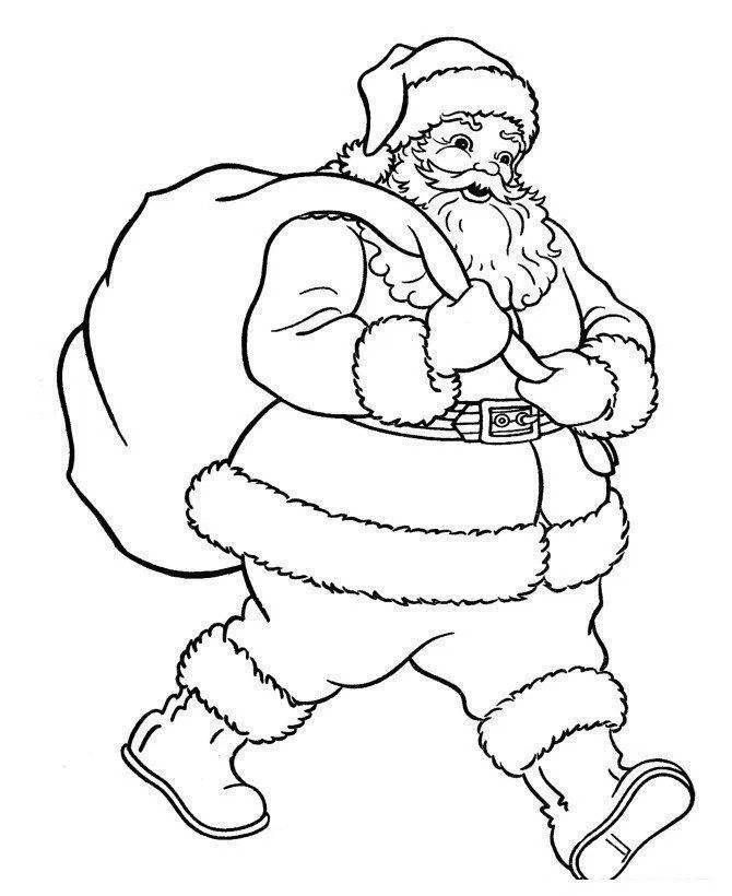 Santa Claus Coloring Pages – 024