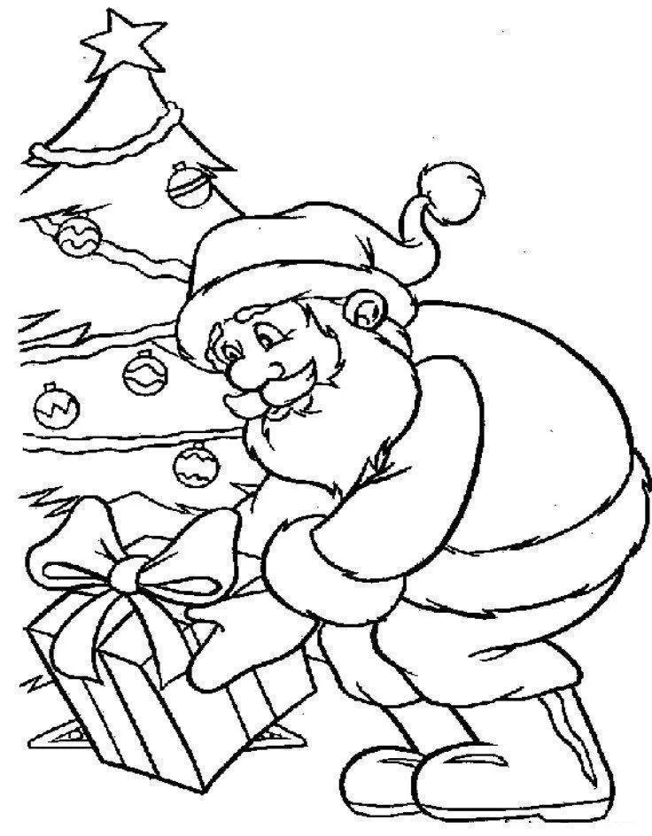 Santa Claus Coloring Pages – 027