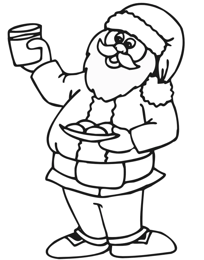 Santa Claus Coloring Pages – 030