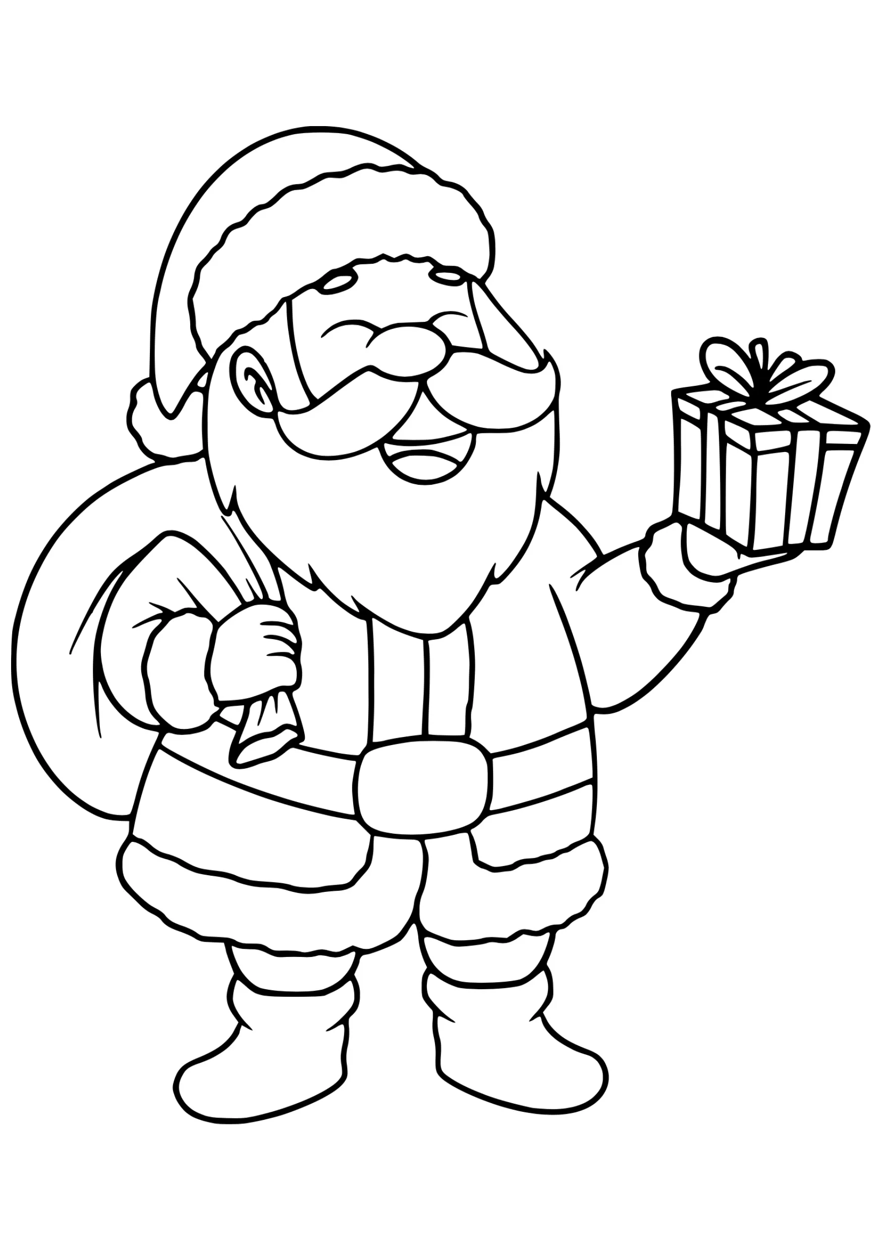 Santa Claus Coloring Pages – 050