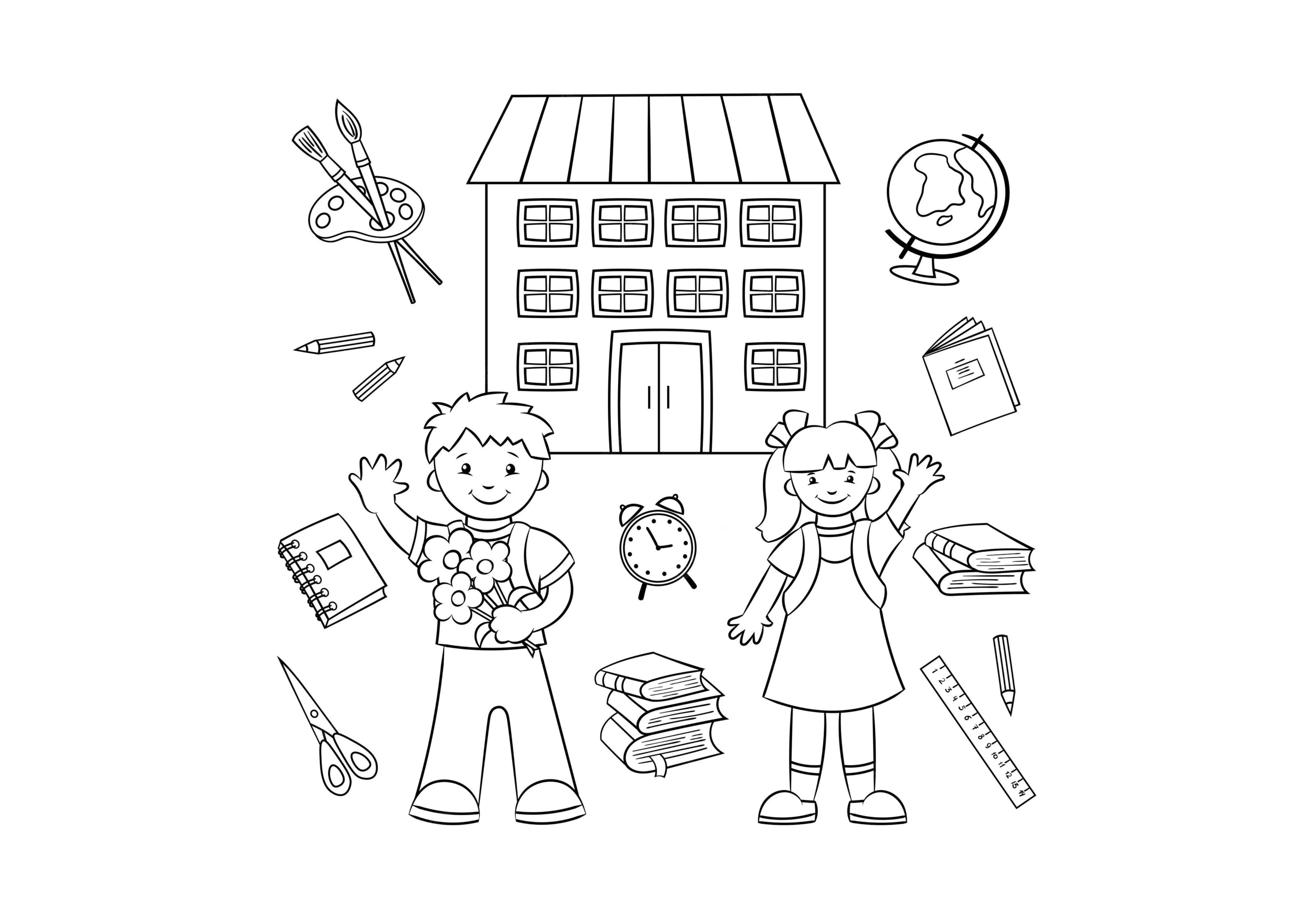 School Coloring Pages – 011