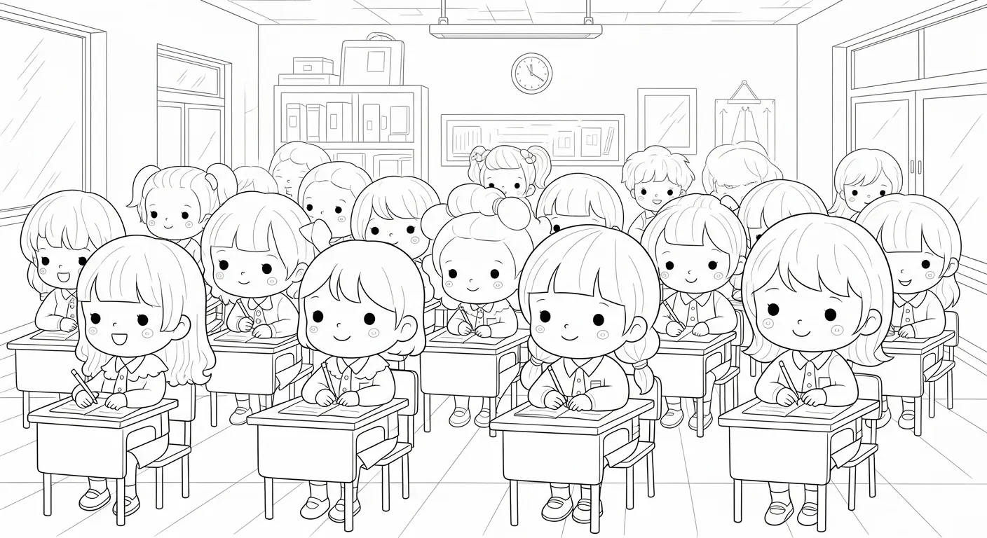 School Coloring Pages – 017