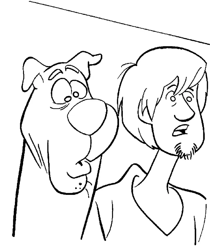 Scooby Doo Coloring Pages – 003