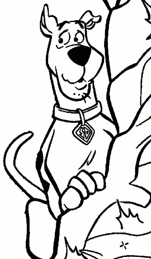 Scooby Doo Coloring Pages – 005