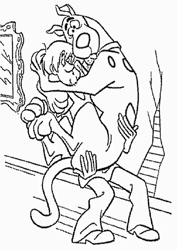 Scooby Doo Coloring Pages – 009
