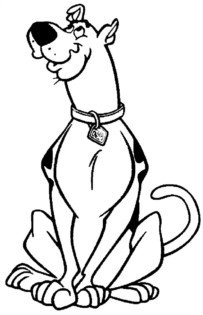 Scooby Doo Coloring Pages – 013