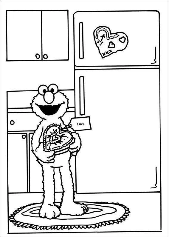 Sesame Street Coloring Pages – 003