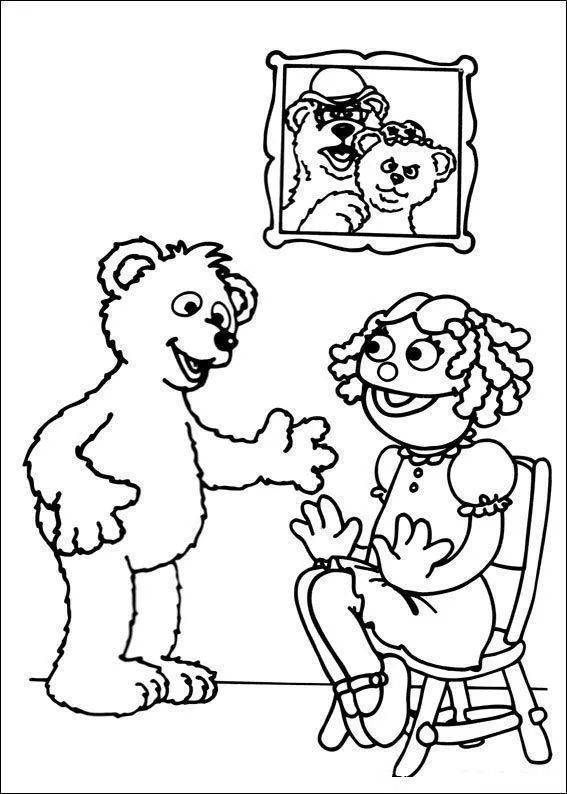 Sesame Street Coloring Pages – 012