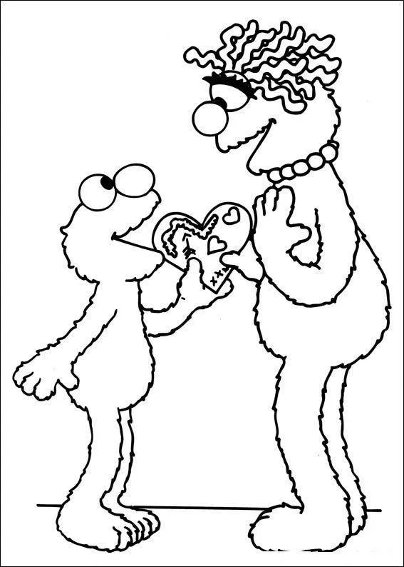 Sesame Street Coloring Pages – 020