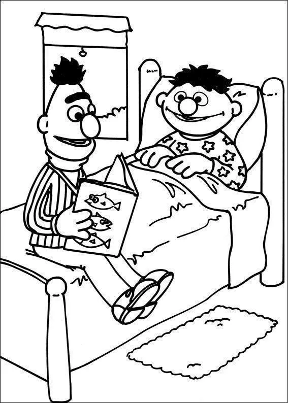Sesame Street Coloring Pages – 021
