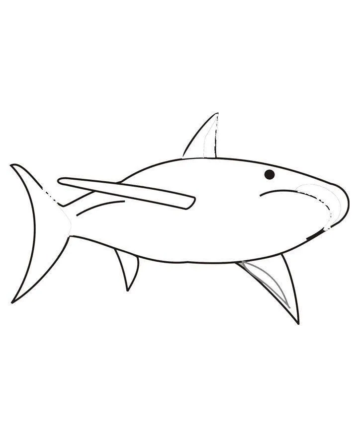 Sharks Coloring Pages – 006