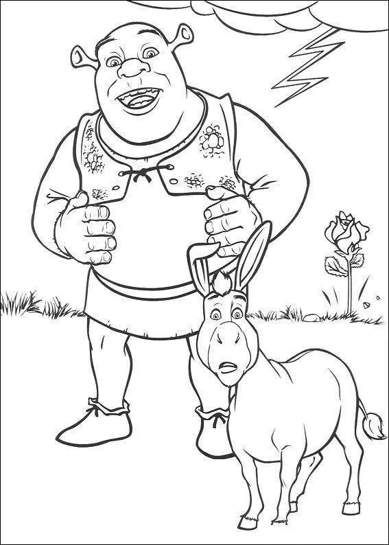 Shrek Coloring Pages – 007