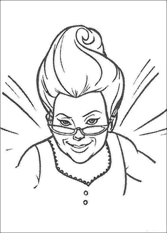 Shrek Coloring Pages – 016