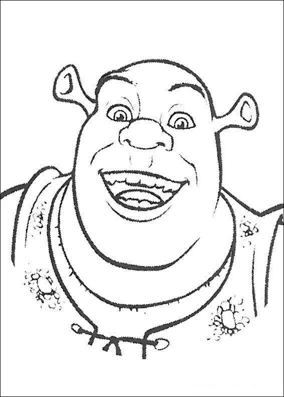 Shrek Coloring Pages – 019