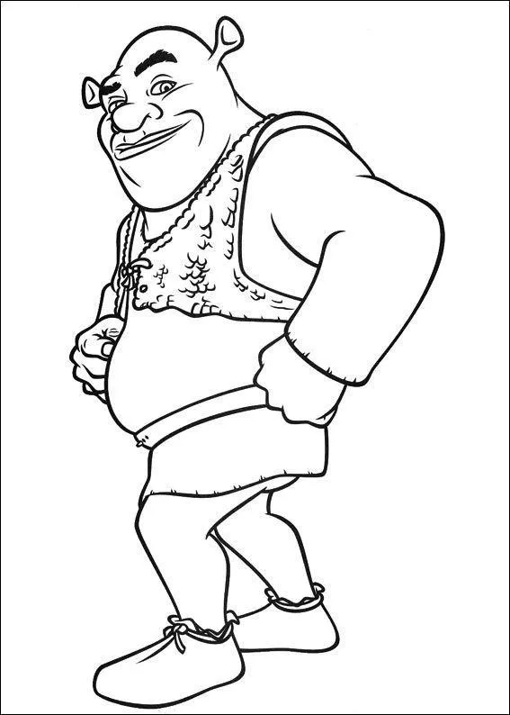 Shrek Coloring Pages – 024
