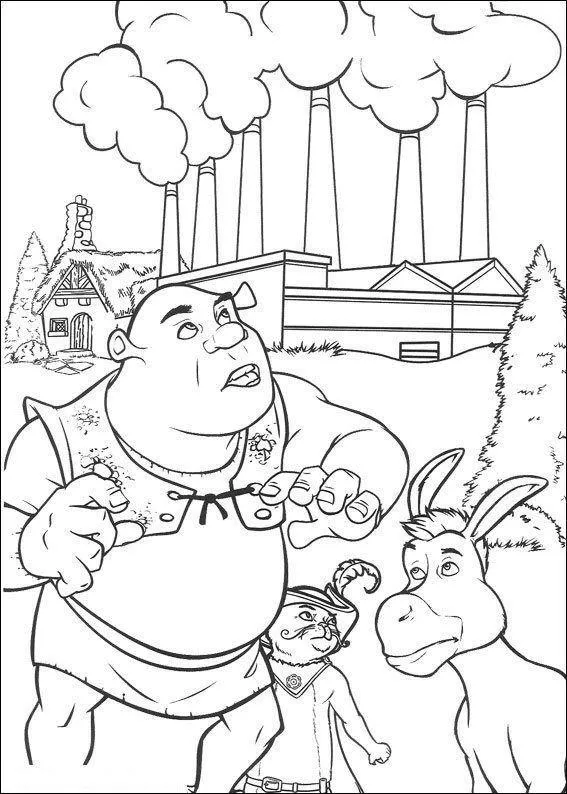 Shrek Coloring Pages – 031