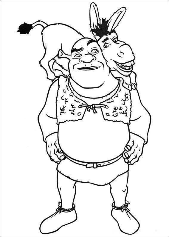 Shrek Coloring Pages – 040