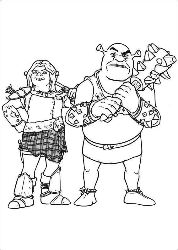 Shrek Coloring Pages – 041