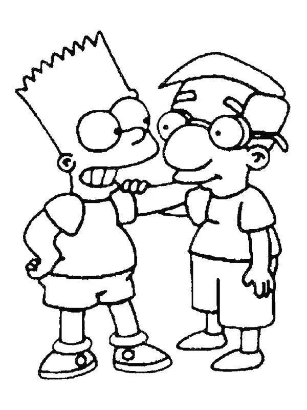 Simpsons Coloring Pages – 005