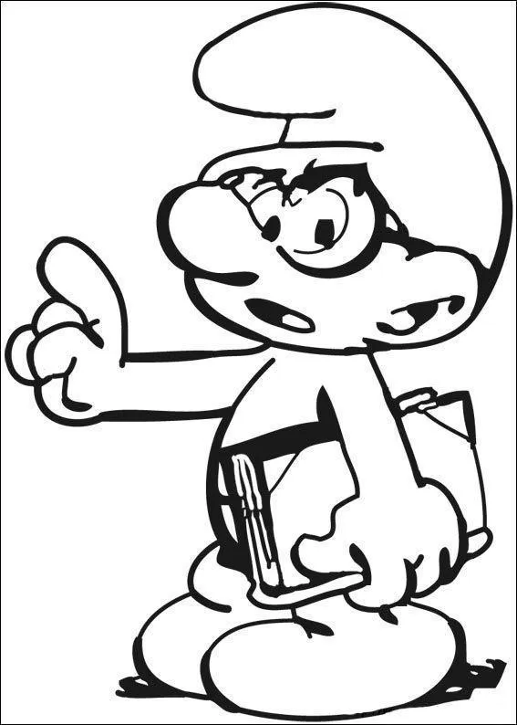 Smurfs Coloring Pages – 003