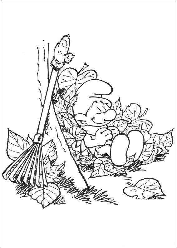 Smurfs Coloring Pages – 012