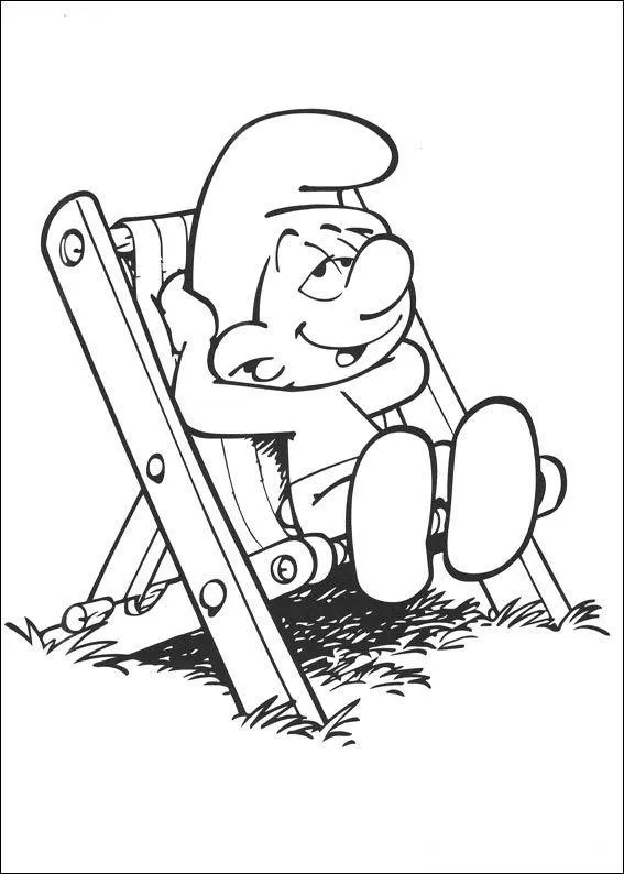 Smurfs Coloring Pages – 016