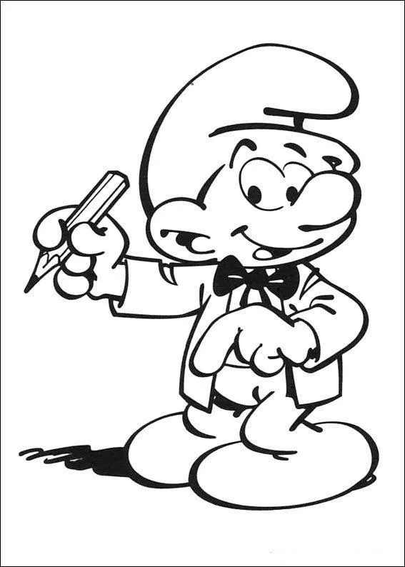 Smurfs Coloring Pages – 018