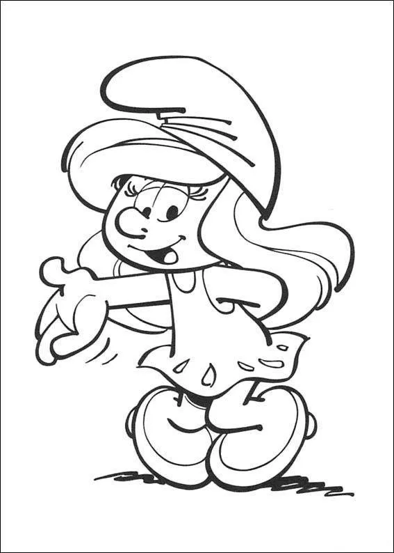 Smurfs Coloring Pages – 024