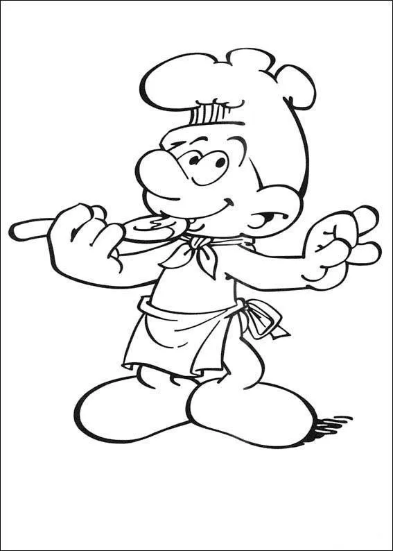 Smurfs Coloring Pages – 026