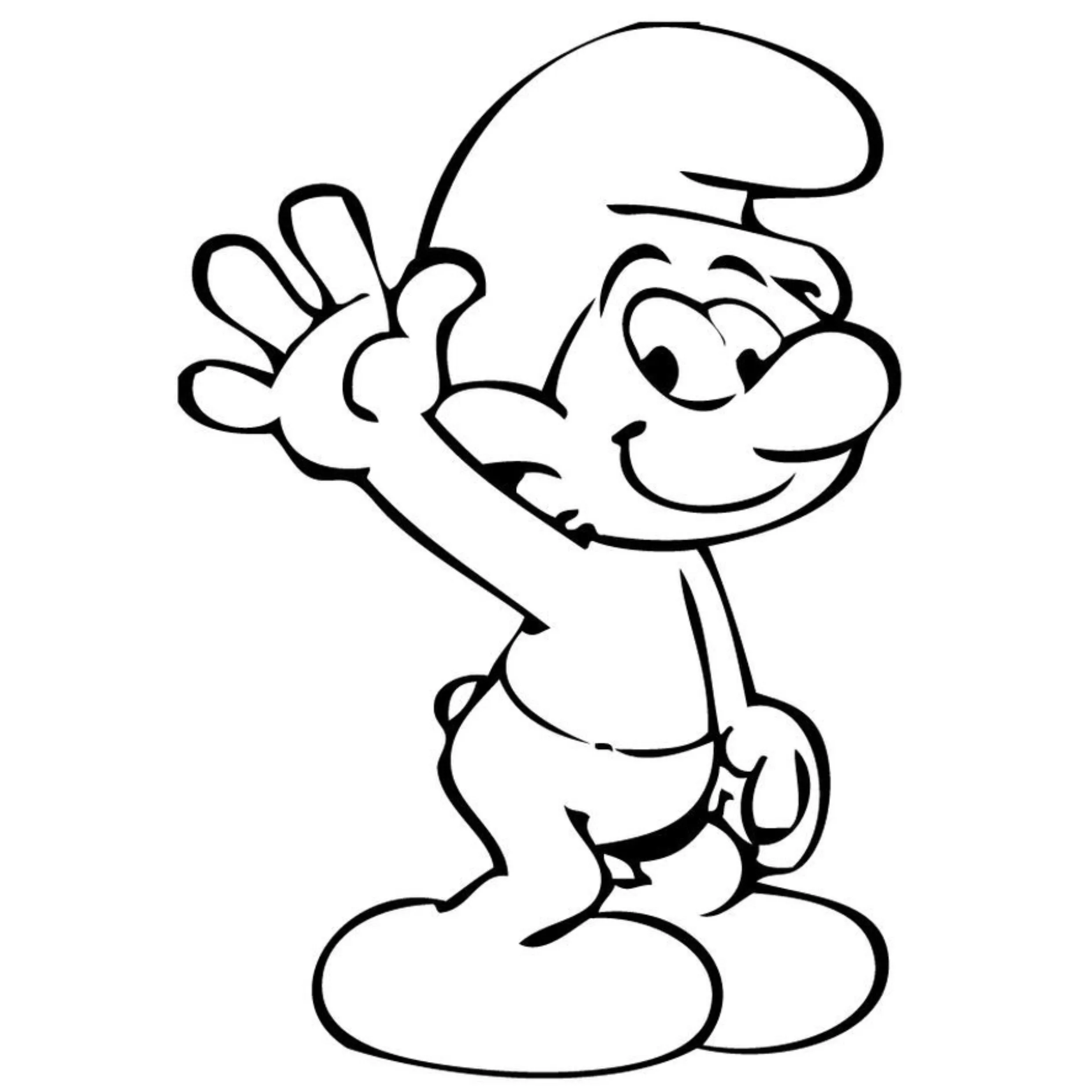 Smurfs Coloring Pages – 028