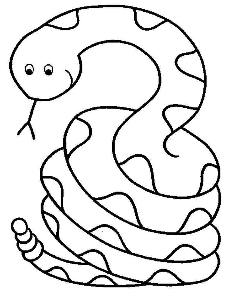 Snakes Coloring Pages – 009