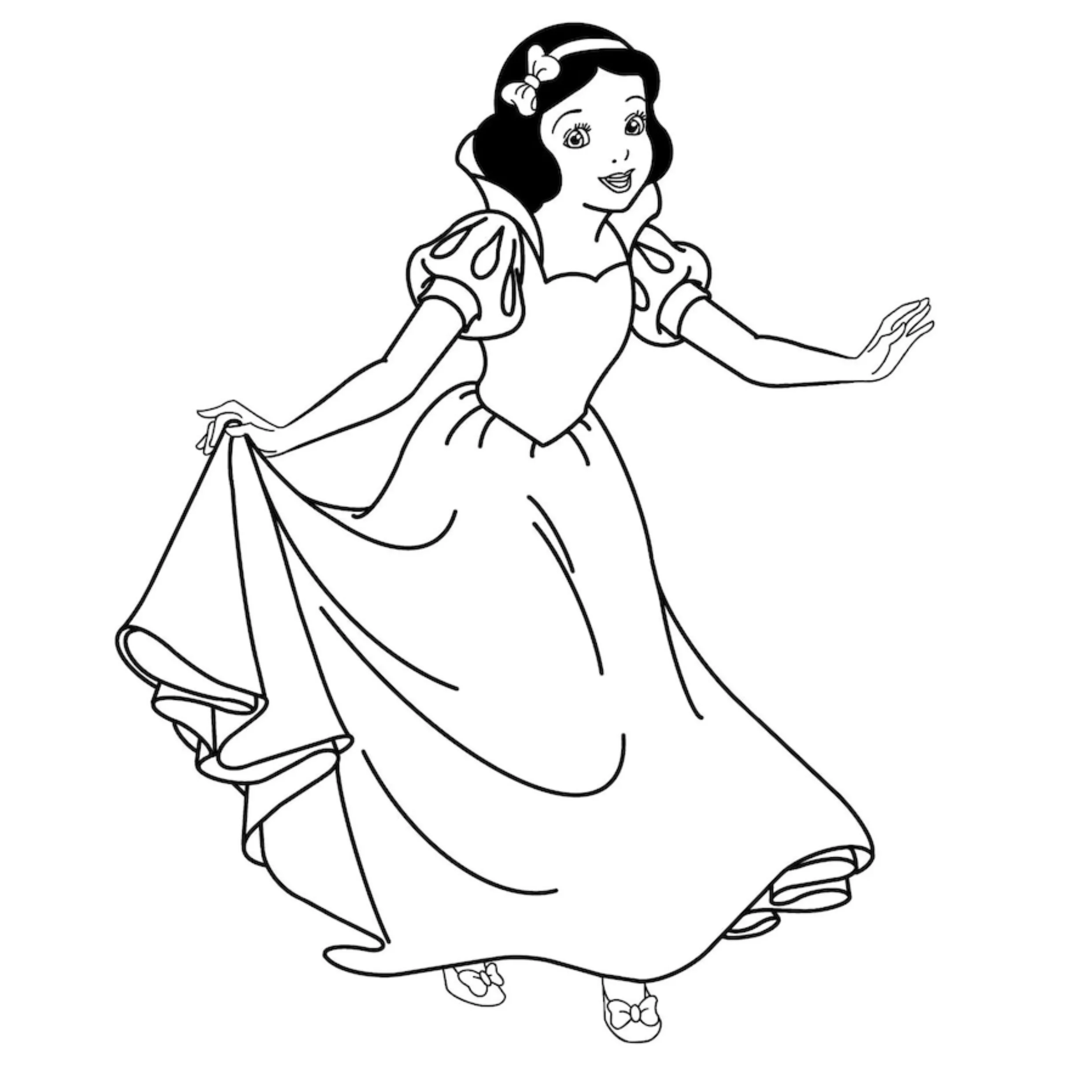 Snow White Coloring Pages – 028