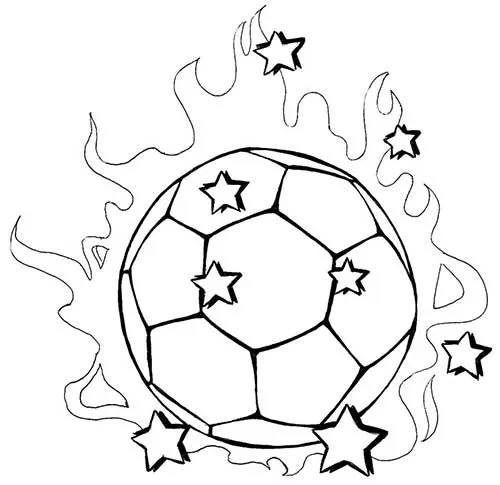 Soccer Coloring Pages – 015