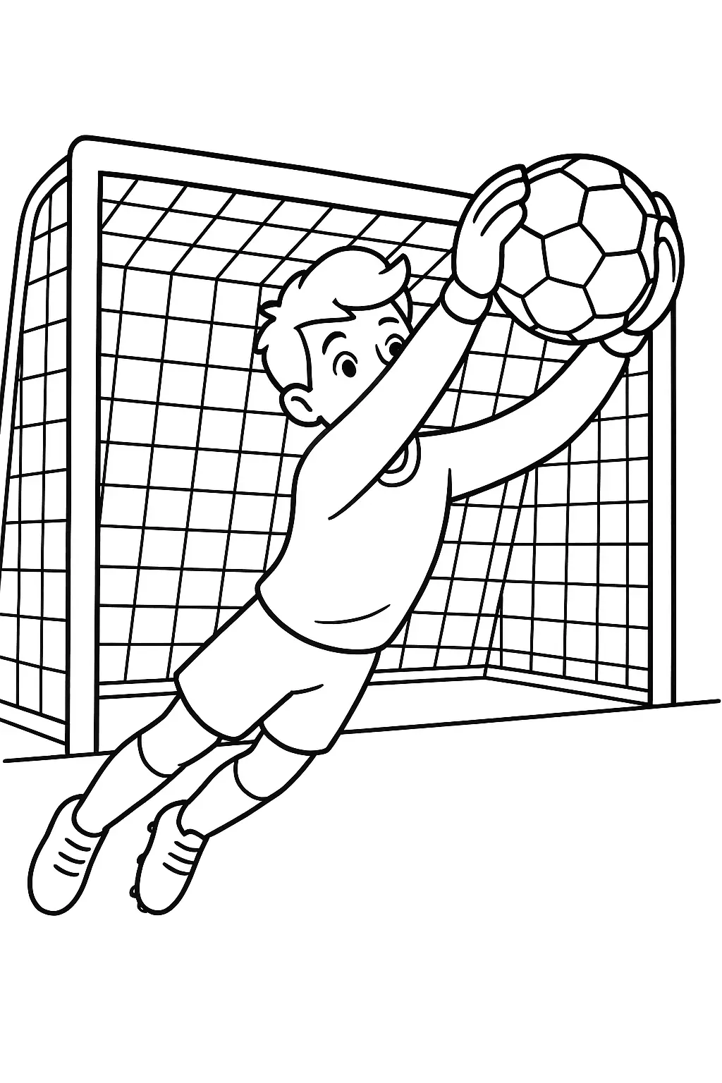 Soccer Coloring Pages – 028