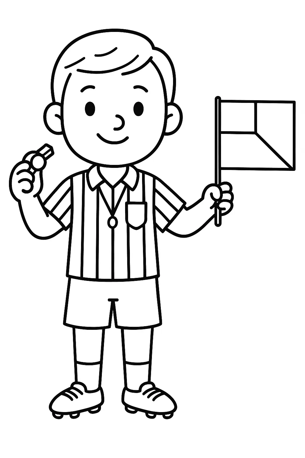 Soccer Coloring Pages – 034