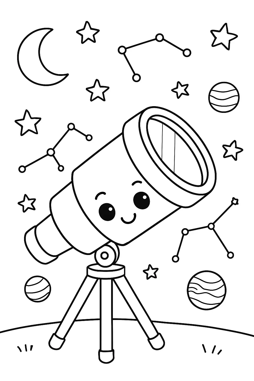 Solar System Coloring Pages – 018
