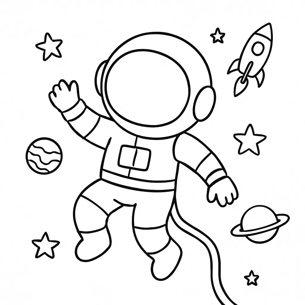 Solar System Coloring Pages – 026