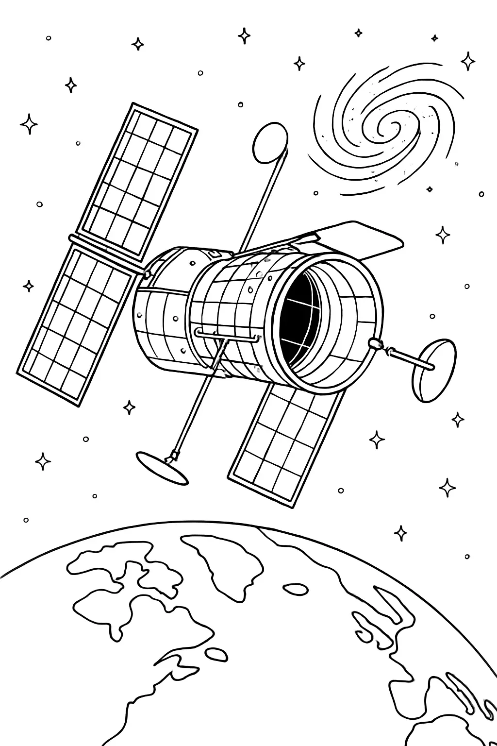 Solar System Coloring Pages – 027