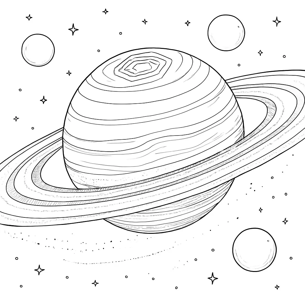 Solar System Coloring Pages – 031