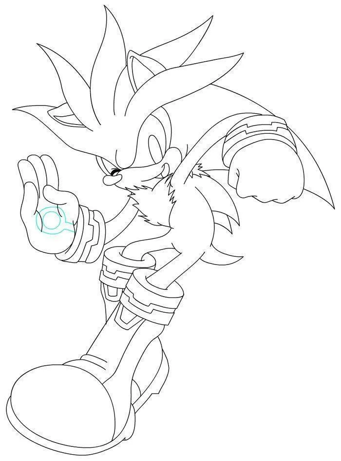 Sonic Coloring Pages – 009